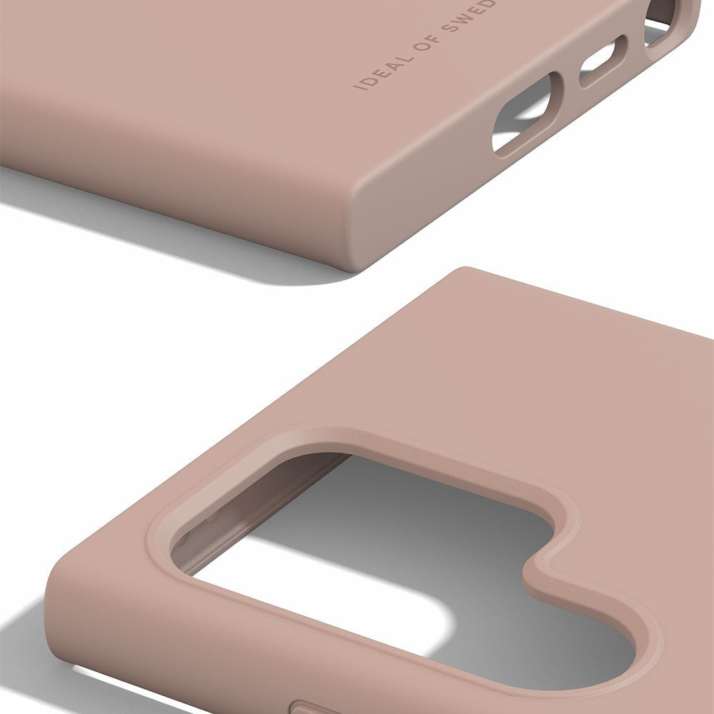 Samsung Galaxy S24 Ultra iDeal Of Sweden Silicone Case - Blush Pink