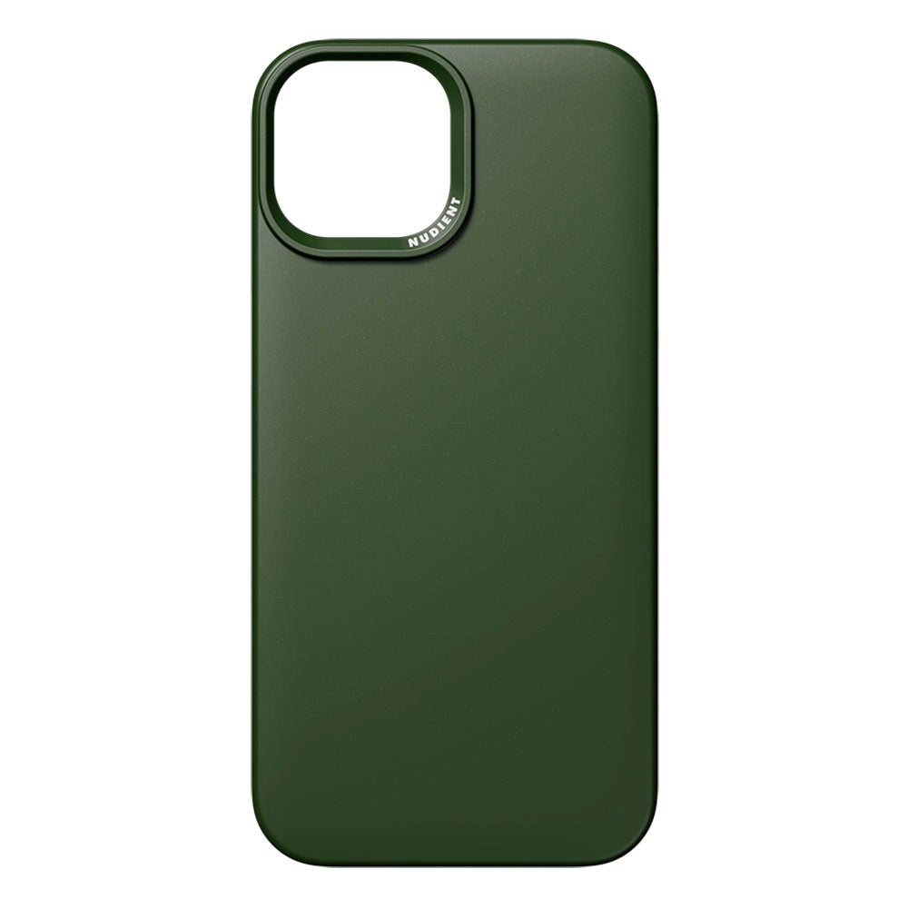 iPhone 15 Nudient Thin Case Bagside Cover - MagSafe Kompatibel - Pine Green