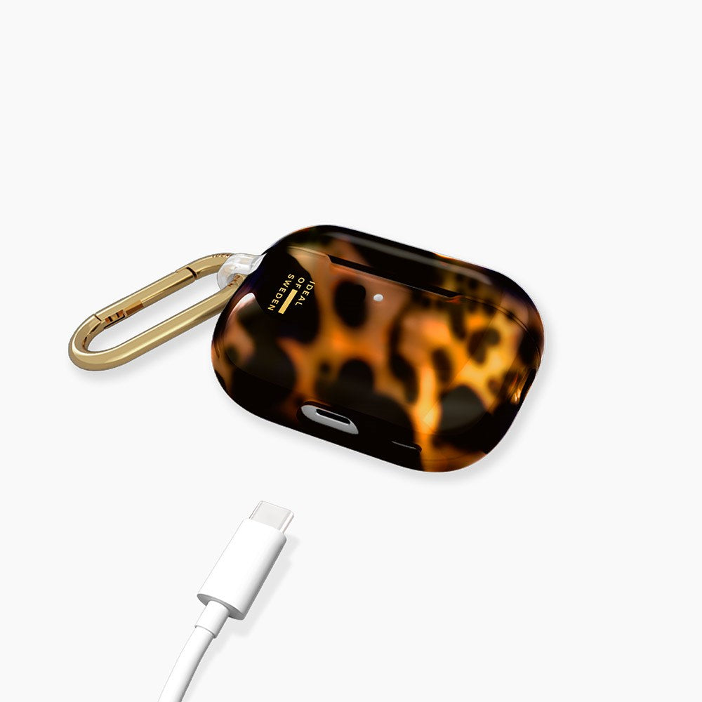 iDeal of Sweden AirPods Pro (1. & 2. Gen.) Clear Case m. Karabinhage - Tortoise