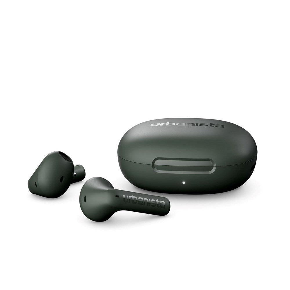 Urbanista Santa Monica True Wireless In-Ear Høretelefoner - Active Noise Cancelling - Pine Green