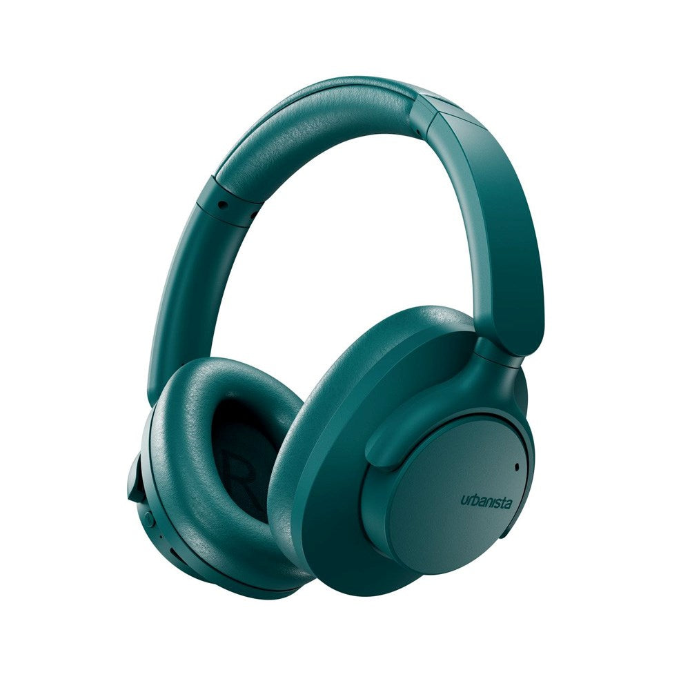 Urbanista Valencia Trådløse Over-Ear Hovedtelefoner - Active Noise Cancelling - Teal Green