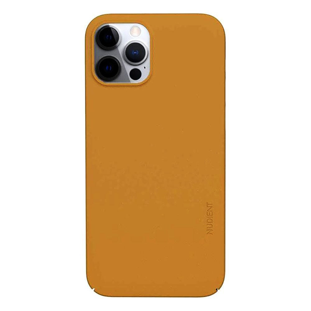 Nudient Thin Case V3 iPhone 12 / 12 Pro Cover - Saffron Yellow