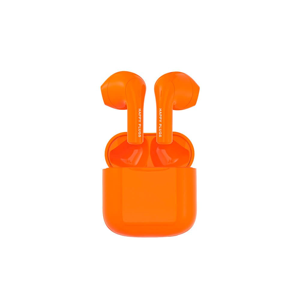 Happy Plugs - Joy Trådløse In-Ear Høretelefoner - Orange