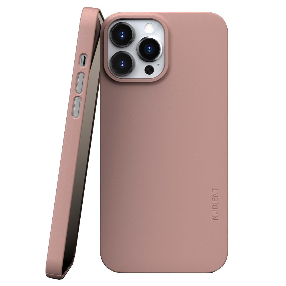 Nudient Thin Case V3 iPhone 13 Pro Max Bagside Cover - Dusty Pink