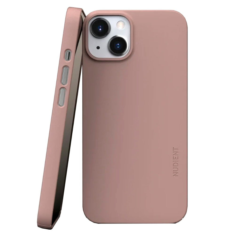 Nudient Thin Case V3 iPhone 13 Bagside Cover - Dusty Pink