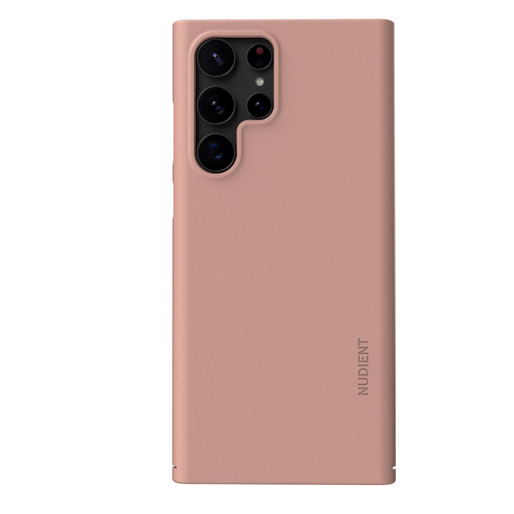 Nudient Thin Case V3 Samsung Galaxy S22 Ultra Bagside Cover - Dusty Pink