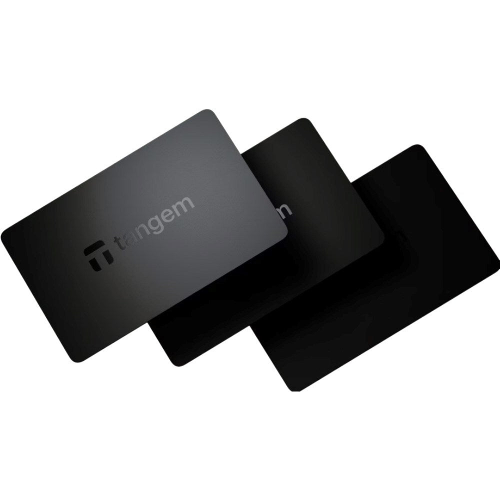 Tangem - Wallet Card - 3 stk - Black