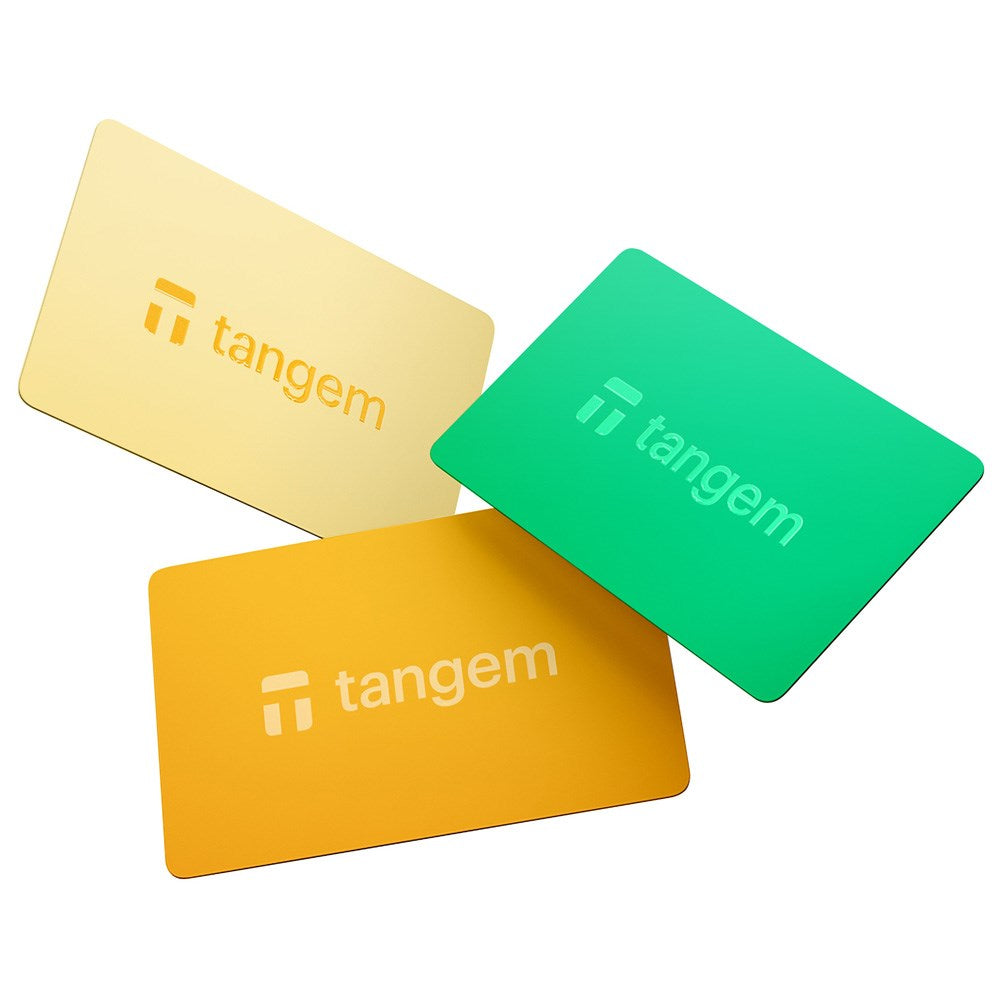 Tangem - Wallet Card - 3 stk - Sun Drop