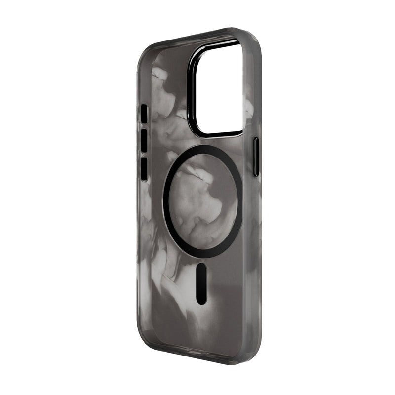 iPhone 15 Pro - Puro AQUA Fleksibelt Plastik Cover - MagSafe Kompatibel - Sort