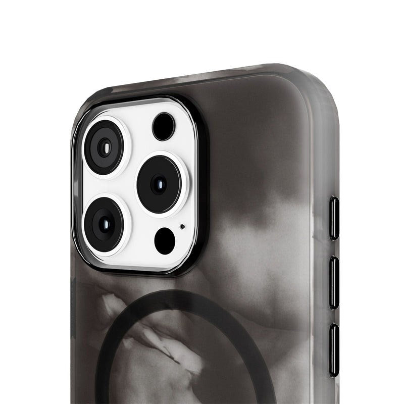 iPhone 15 Pro - Puro AQUA Fleksibelt Plastik Cover - MagSafe Kompatibel - Sort