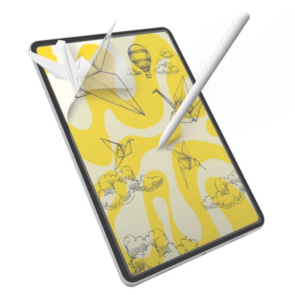 doodroo iPad Air 13" (2025 / 2024) / Pro 13" (2025 / 2024) Paper Feel Beskyttelsesfilm - 2 Stk. - Gennemsigtig