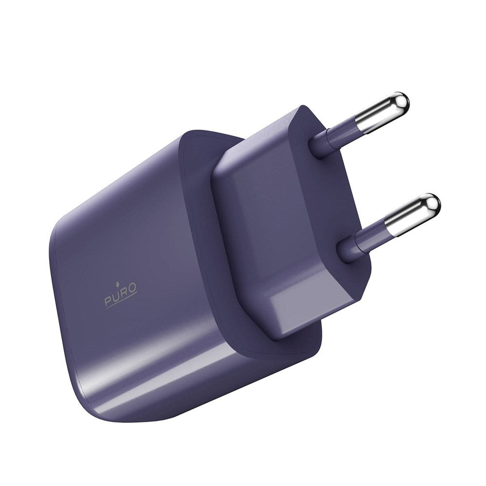Puro Pro Lite Vægoplader - 30W - 1 x USB-C - PD - Mørkeblå
