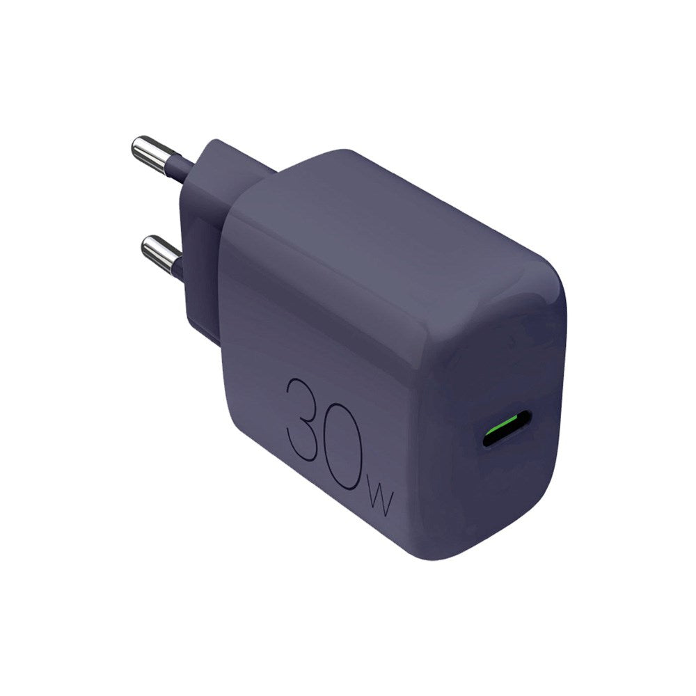 Puro Pro Lite Vægoplader - 30W - 1 x USB-C - PD - Mørkeblå