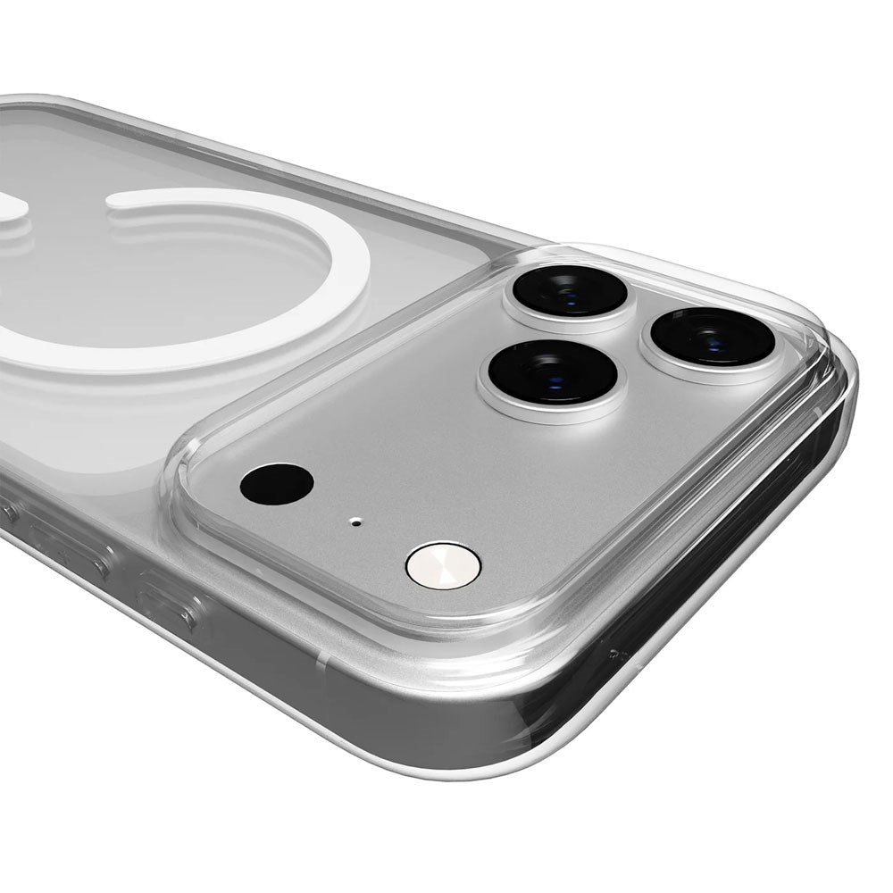 iPhone 17 Pro PURO 0.3 MAG Genbrugsplast Bagside Cover - MagSafe Kompatibel - Gennemsigtig