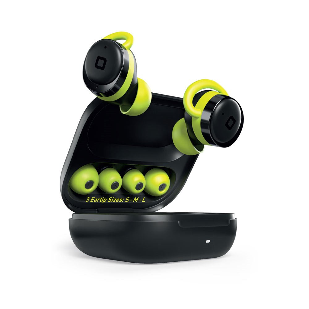 SBS True Wireless Headset til Sport - In-Ear - Sort / Grøn