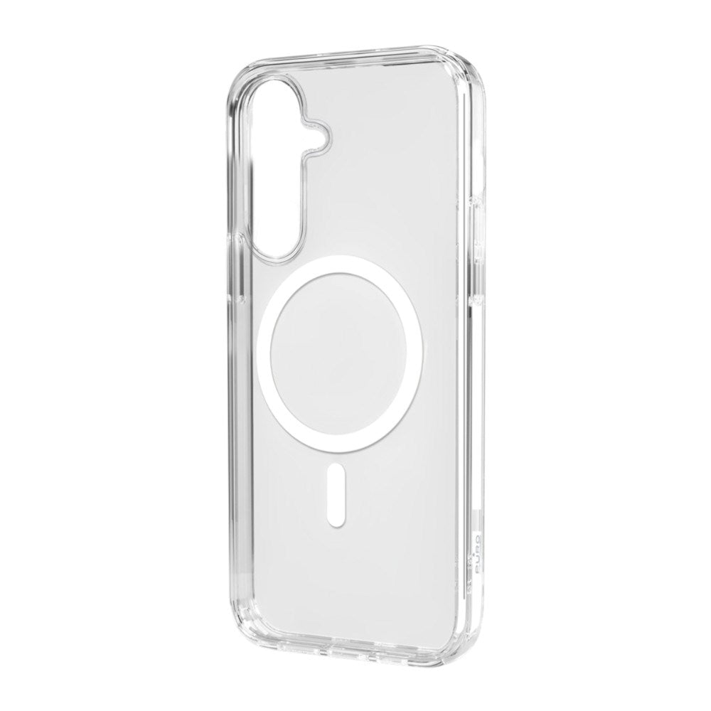 PURO Samsung Galaxy S26 Hybrid Bagside Cover - MagSafe Kompatibel - Gennemsigtig