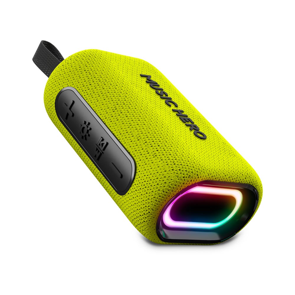 MUSIC HERO Trådløs Bluetooth Højtaler m. 10W - Gul