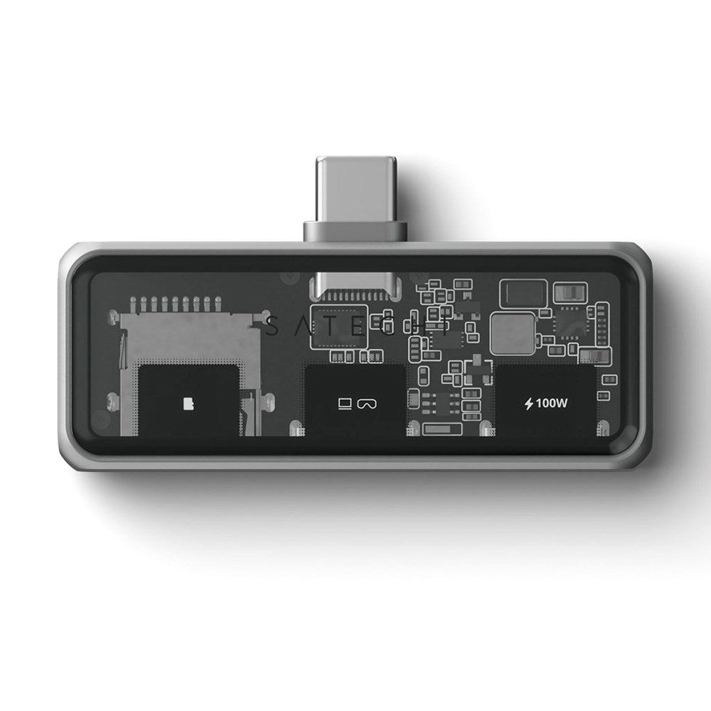 Mobile XR Hub m. Micro SD - Satechi - Space Grey