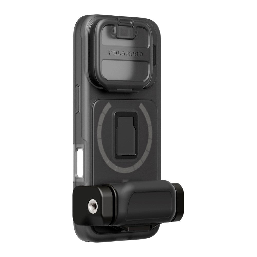 iPhone 16 Pro PolarPro LiteChaser 16 Pro Bagside Cover - MagSafe Kompatibel - Sort