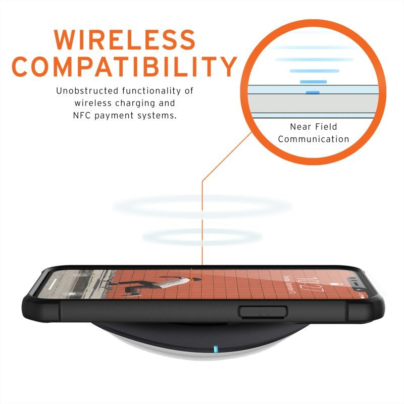 iPhone 12 Pro Max UAG METROPOLIS LT Series Ægte Læder Cover - Black - Sort