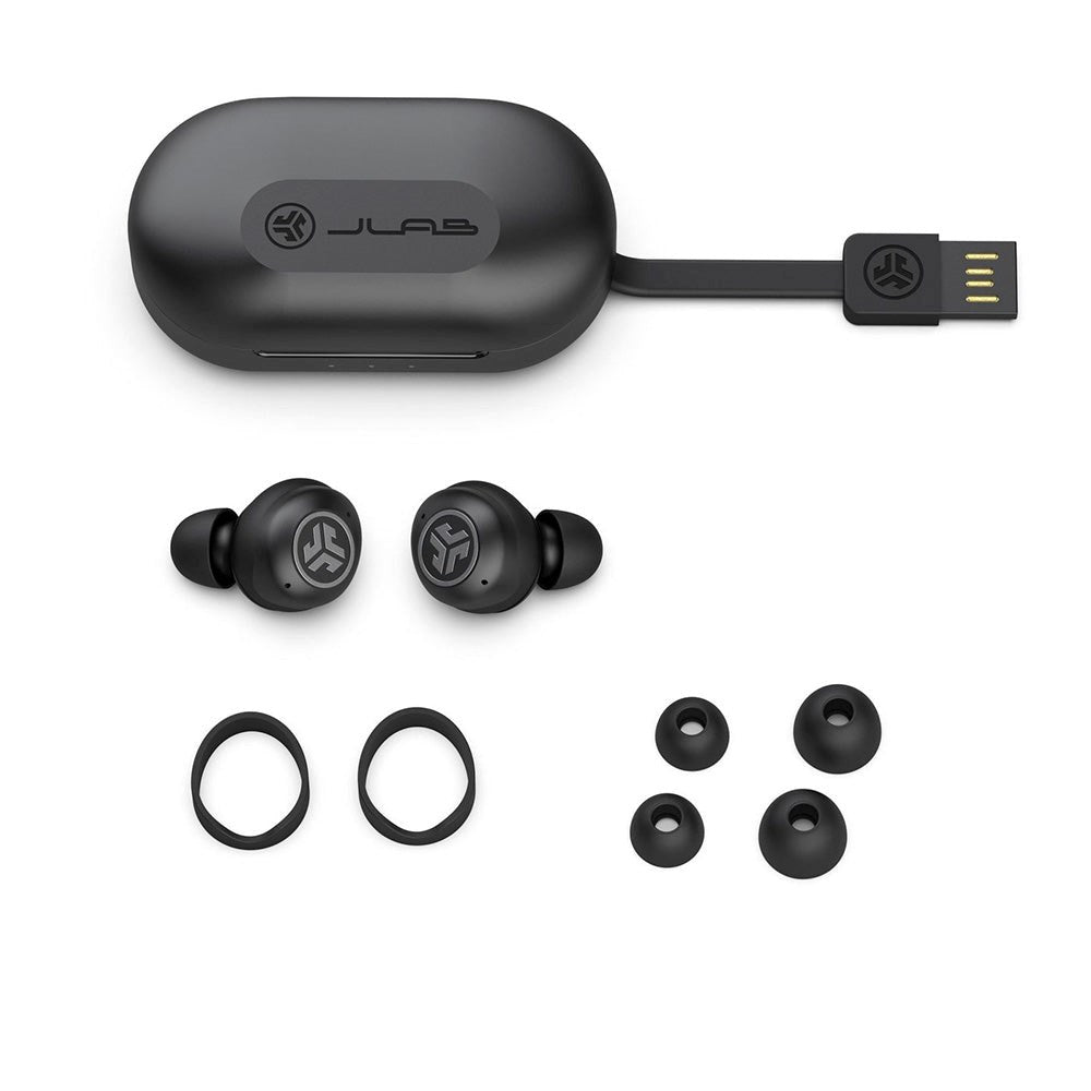 JLab JBuds Air Pro True Wireless In-Ear Høretelefoner - Sort