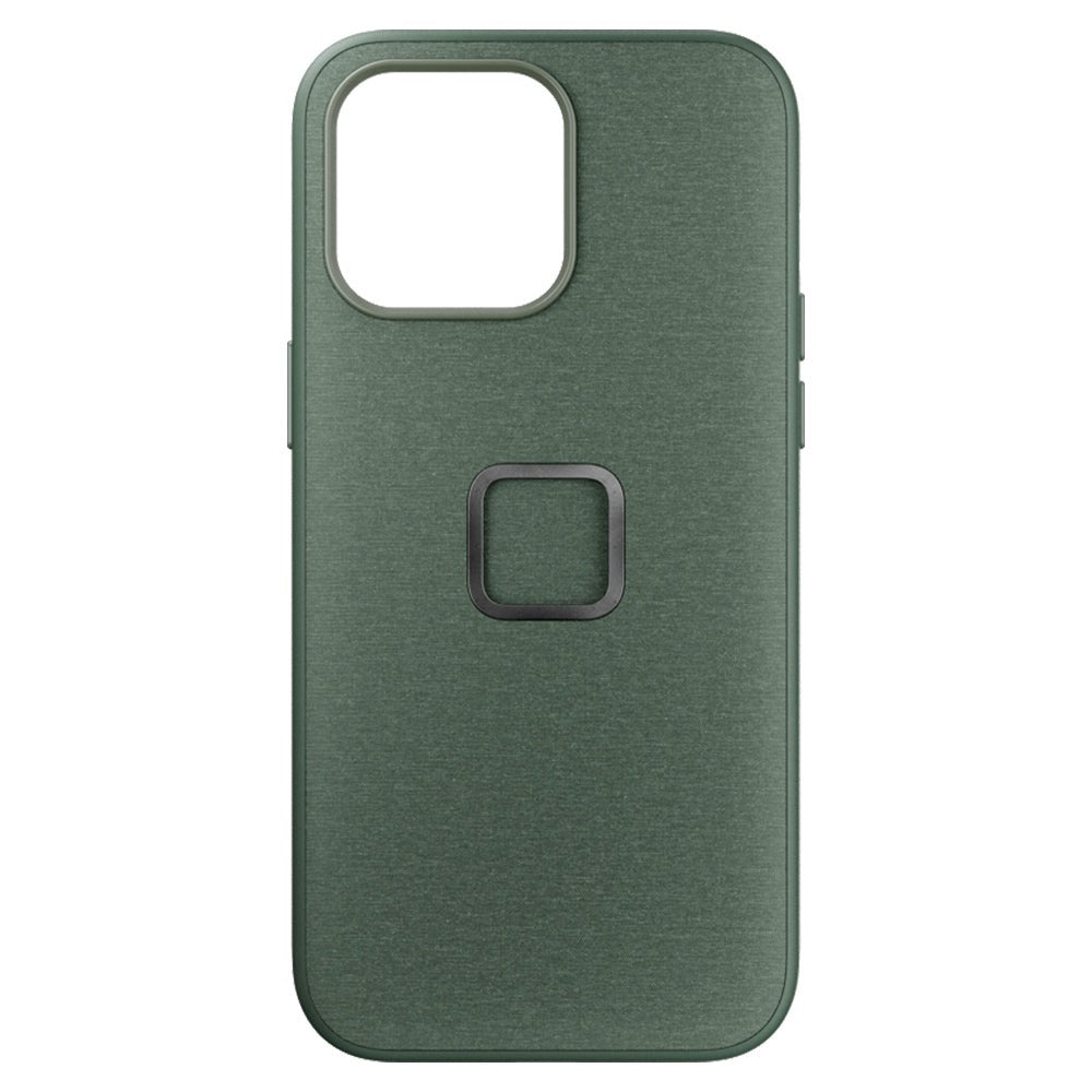 Peak Design iPhone 15 Pro Max Stof Cover m. SlimLink Beslag - MagSafe Kompatibel - Sage