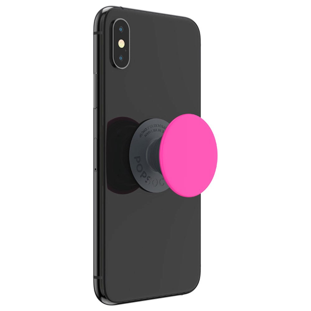 POPSOCKETS PopGrip Basic Magenta m. Ståfunktion