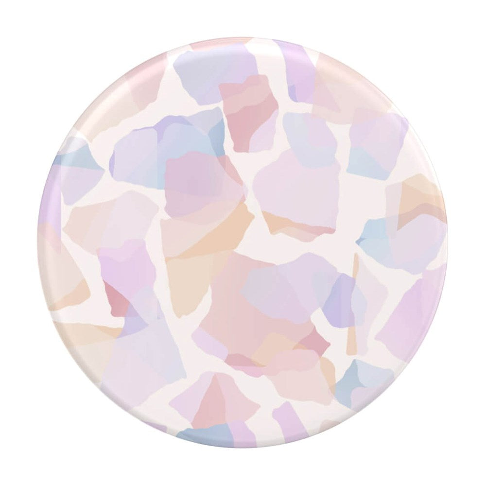 POPSOCKETS PopGrip Original Terrazzo Party Aftageligt Greb m. Standerfunktion - Lyserød Mosaik