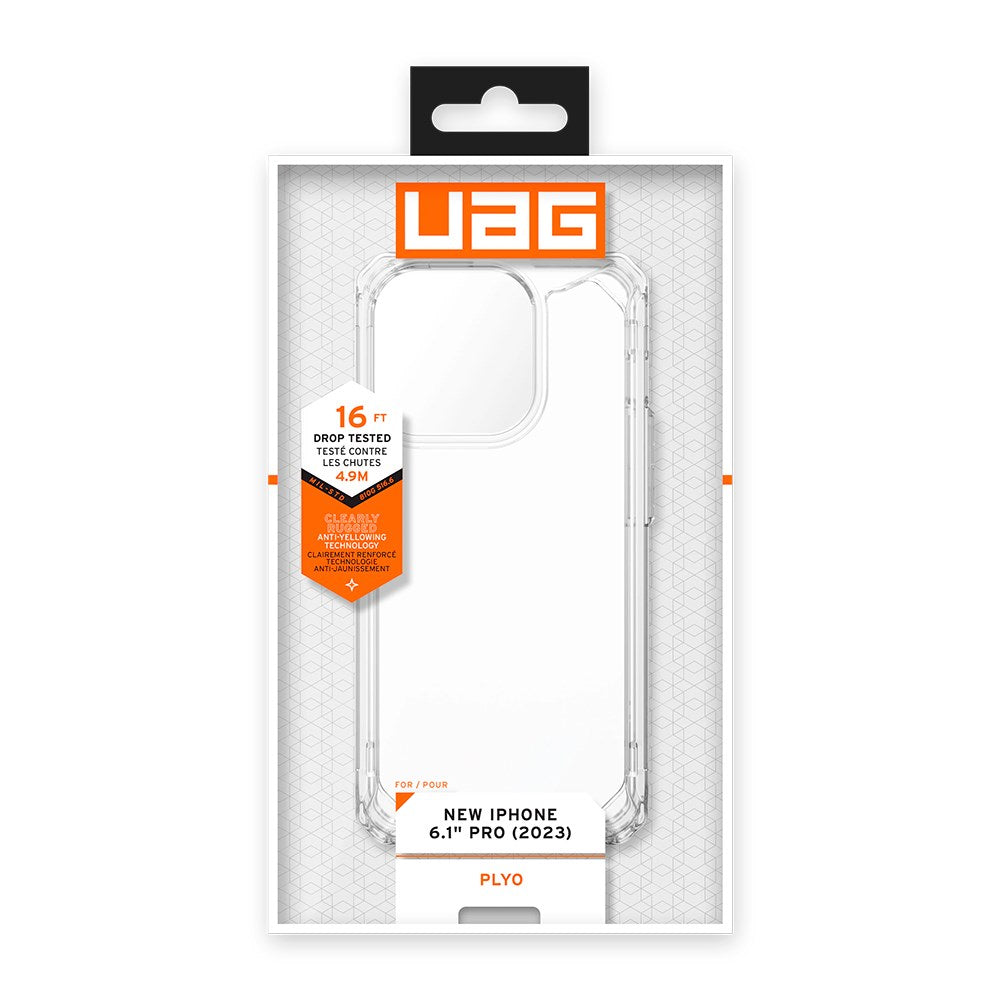 iPhone 15 Pro UAG Plyo Mobilcover - Ice