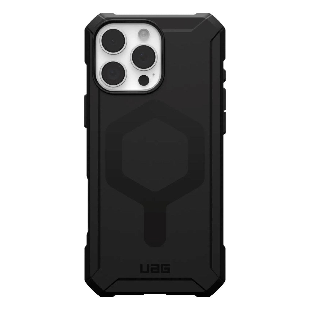 iPhone 16 Pro Max UAG ESSENTIAL ARMOR Series Bagside Cover - MagSafe Kompatibel - Black