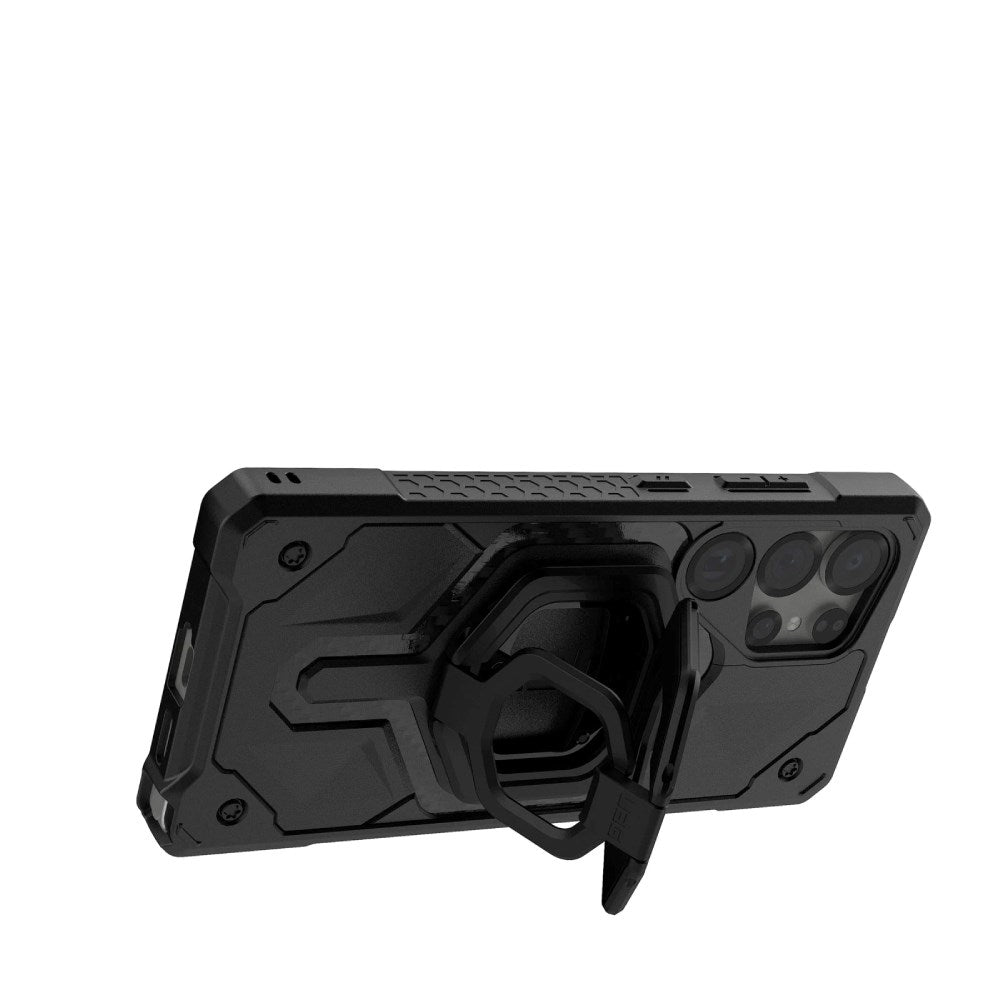 UAG Monarch Mag2 Ring Holder til Mobil m. Ståfunktion - Sort