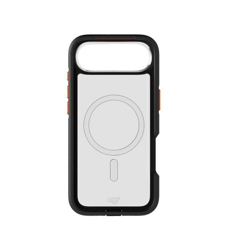 iPhone Air Tech21 EVO Pro Mobil Cover m. Strop - MagSafe Kompatibel - Gennemsigtig / Sort