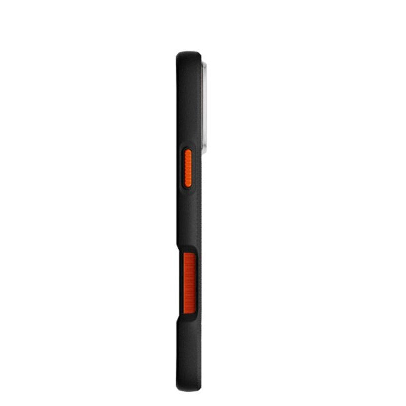 iPhone 17 Pro Max Tech21 EVO Pro Mobil Cover m. Strop - MagSafe Kompatibel - Gennemsigtig / Sort