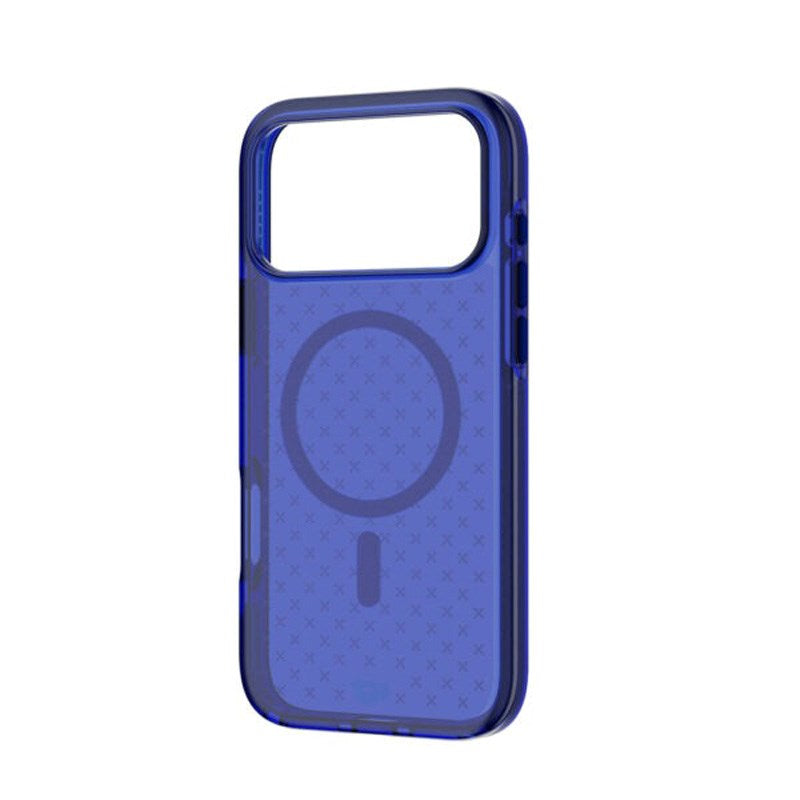 iPhone 17 Pro Max Tech21 EVO Check Mobil Cover - MagSafe Kompatibel - Blå