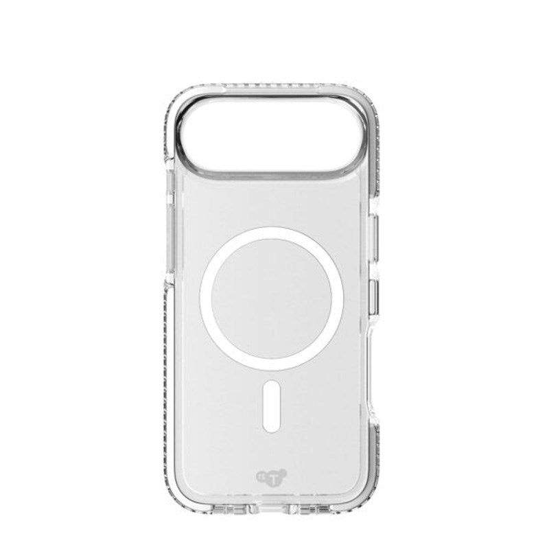iPhone Air Tech21 EVO Crystal Mobil Cover - MagSafe Kompatibel - Gennemsigtig / Sølv