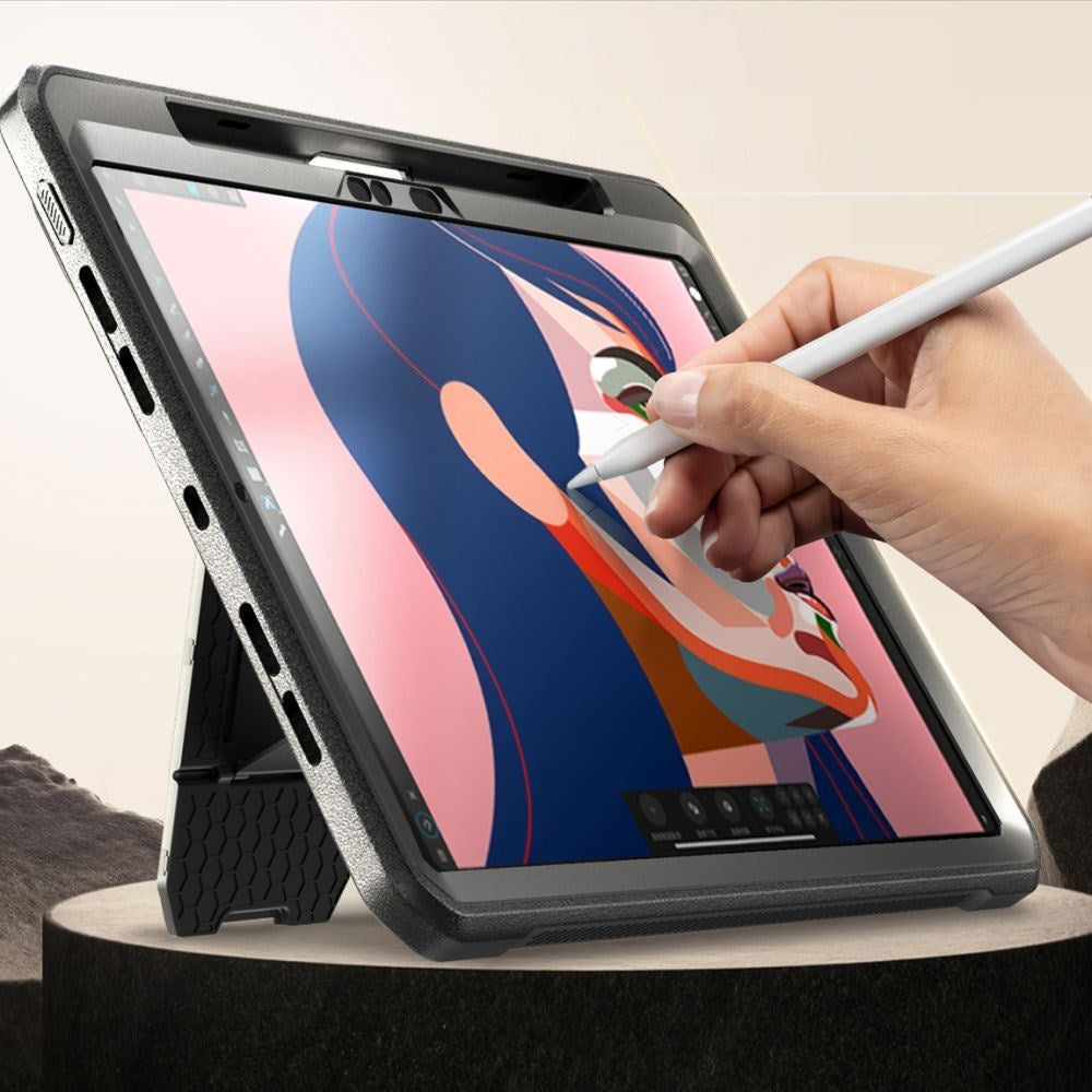iPad Pro 11" (2025 / 2024) - Supcase - 2-i-1 Håndværkercover - Sort