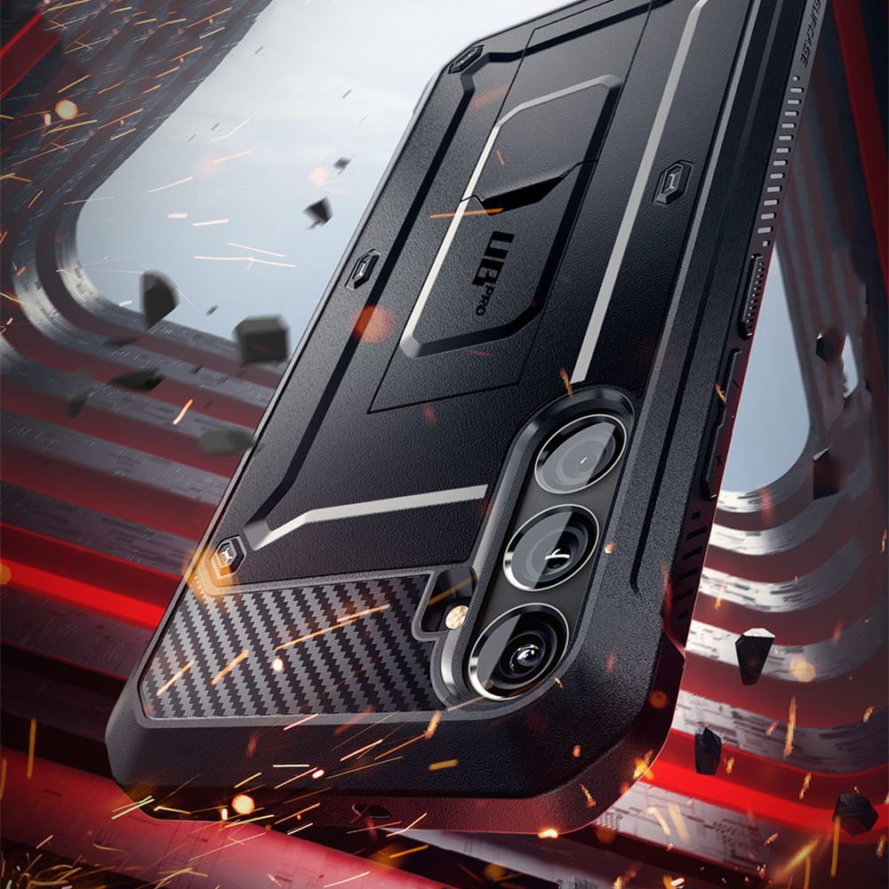 Samsung Galaxy S24 FE - Supcase Unicorn Beetle Pro Cover - Sort