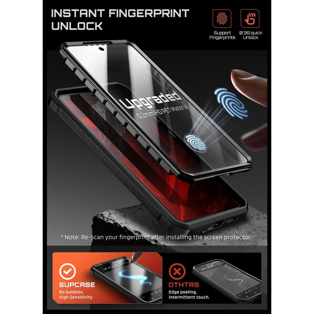 SUPCASE Samsung Galaxy S26 Unicorn Beetle Pro Mag Cover inkl. 2x Frontramme - MagSafe Kompatibel - Sort