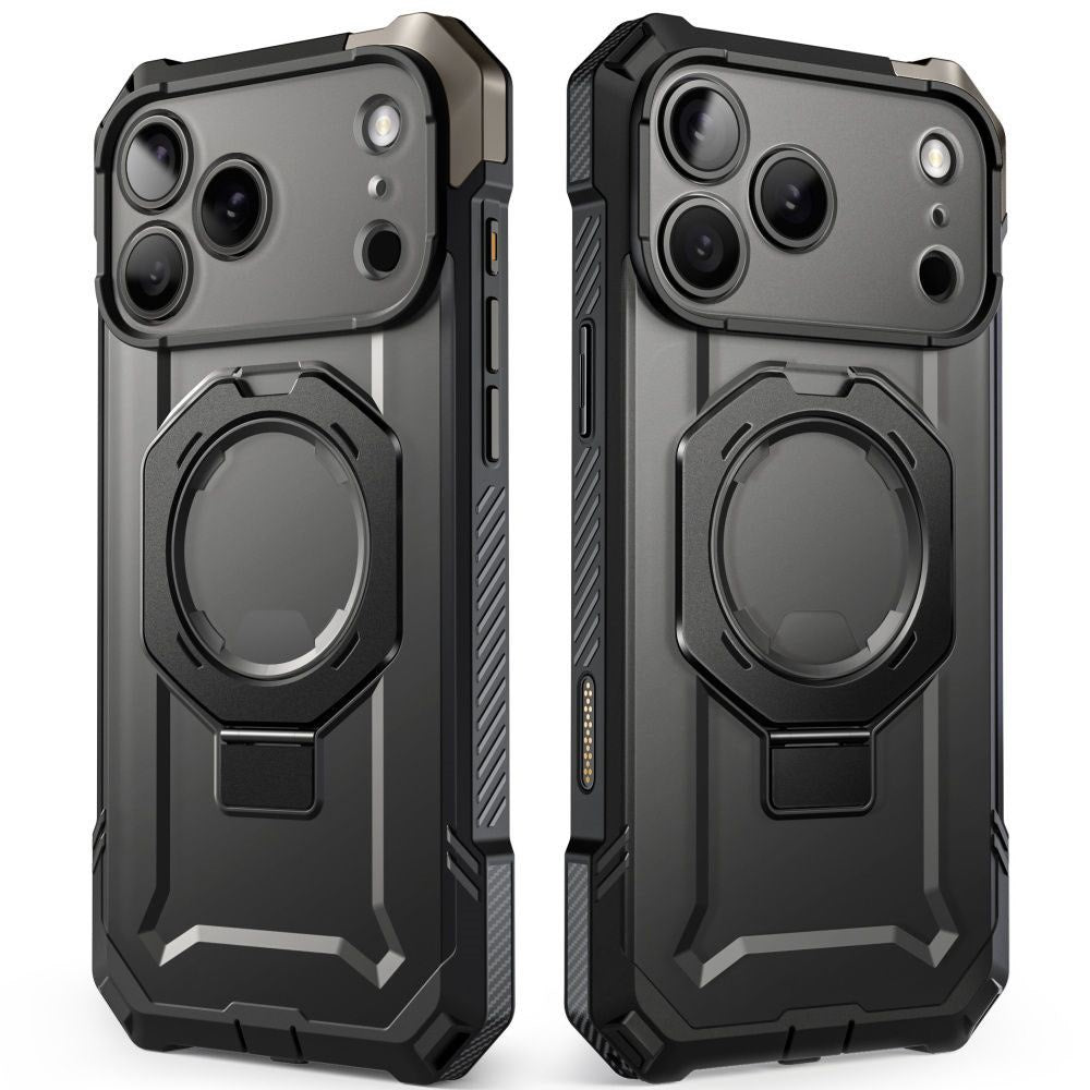iPhone 18 Pro Max / 17 Pro Max Supcase UB Grip Mag Håndværker Cover - MagSafe Kompatibel - Sort