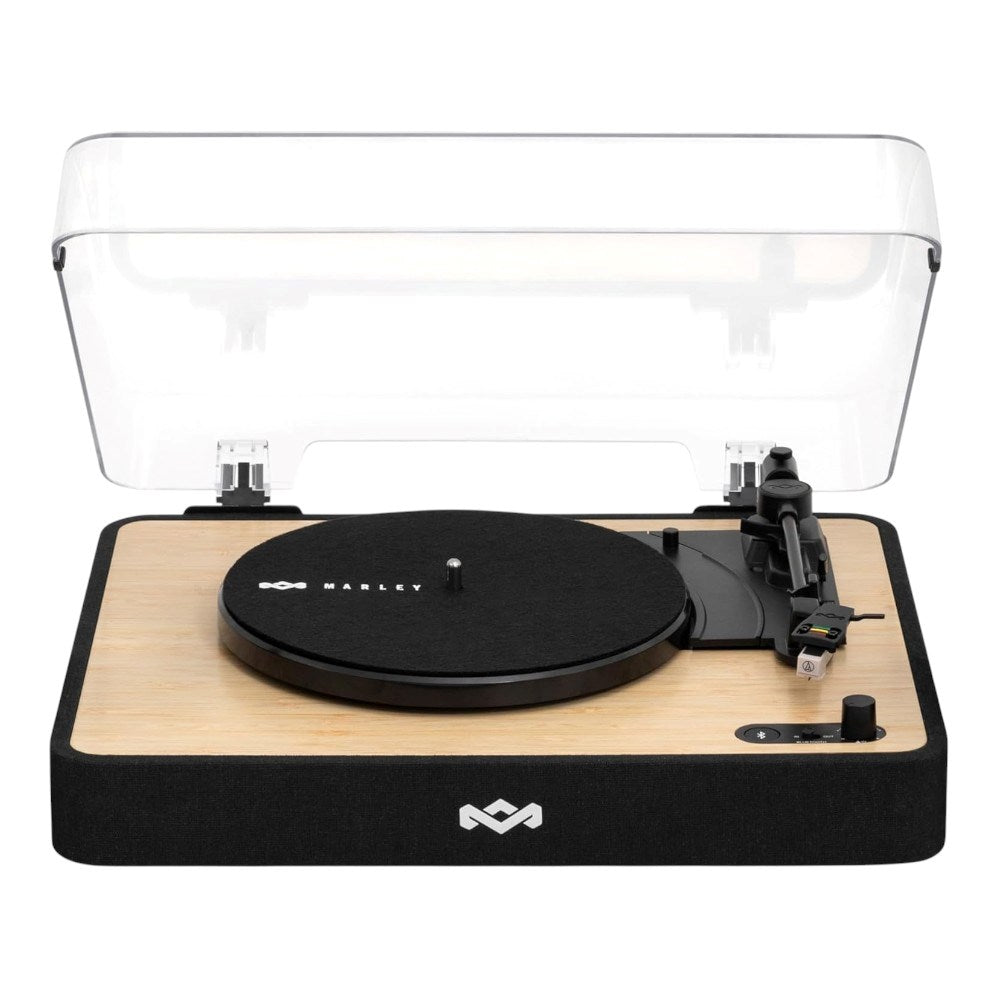 House of Marley Revolution Pladespiller m. Bluetooth - Sort / Lys Bambus