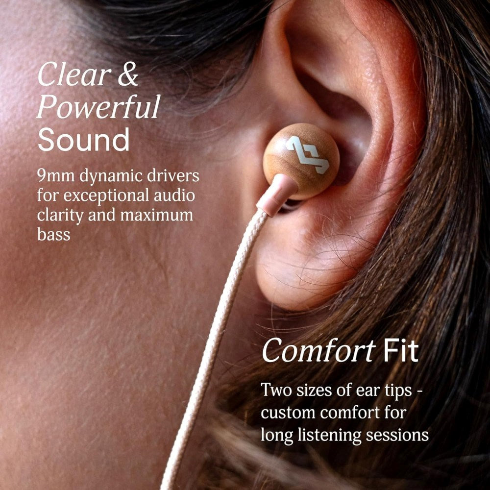 House of Marley Smile Jamaica In-Ear Høretelefoner m. USB-C - Kobber