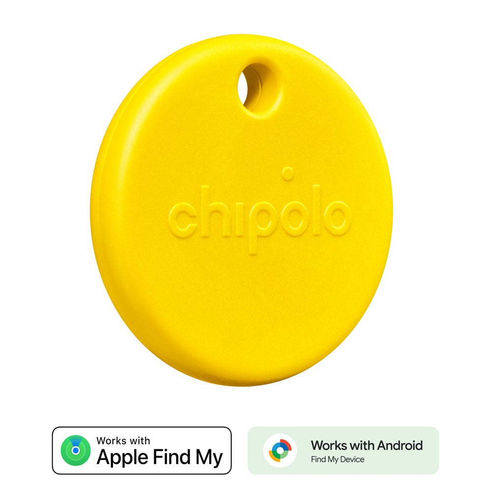 Chipolo POP - GPS Tracker - Apple Find My & Google's Find My Device - Gul
