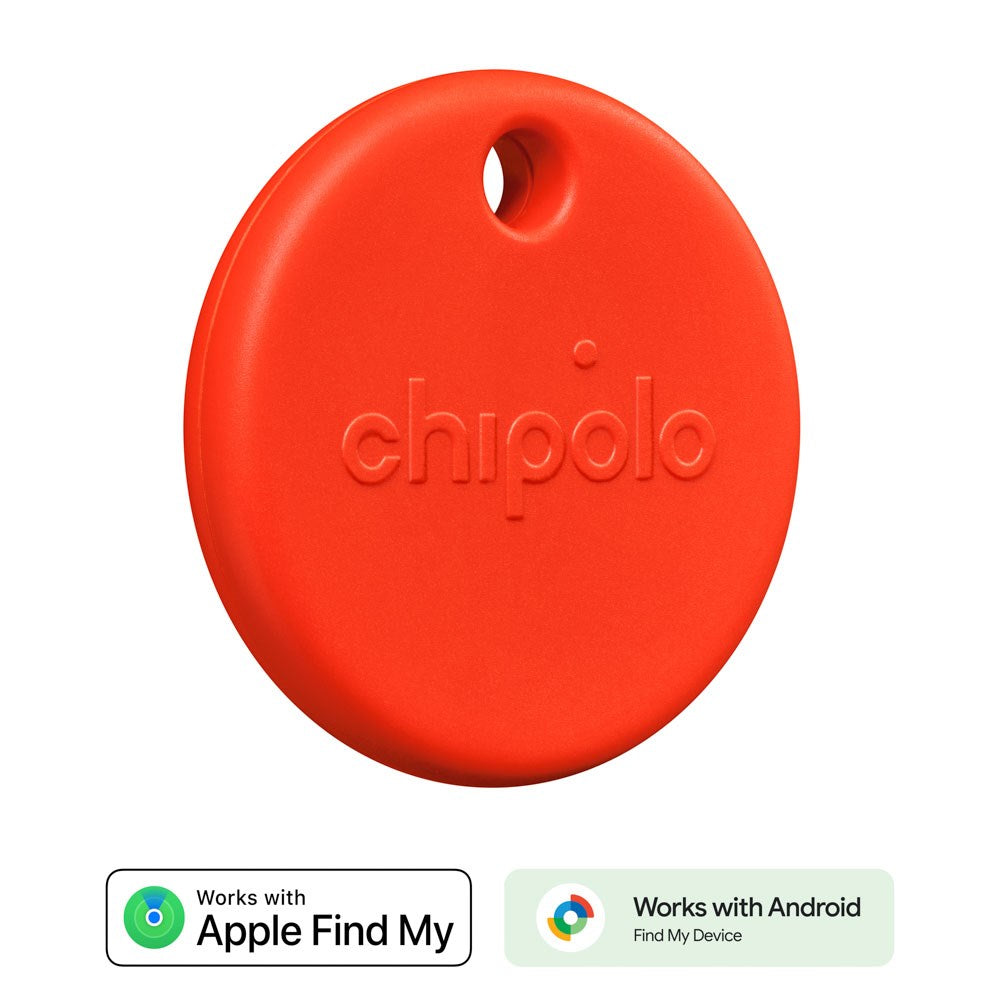 Chipolo POP - GPS Tracker - Apple Find My & Google's Find My Device - Rød