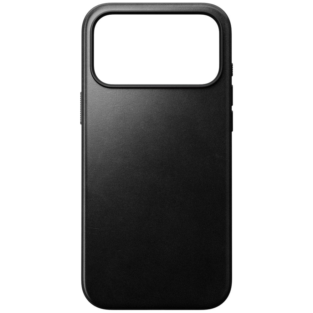 iPhone 18 Pro Nomad Modern Horween Leather Bagside Cover - MagSafe Kompatibel - Black