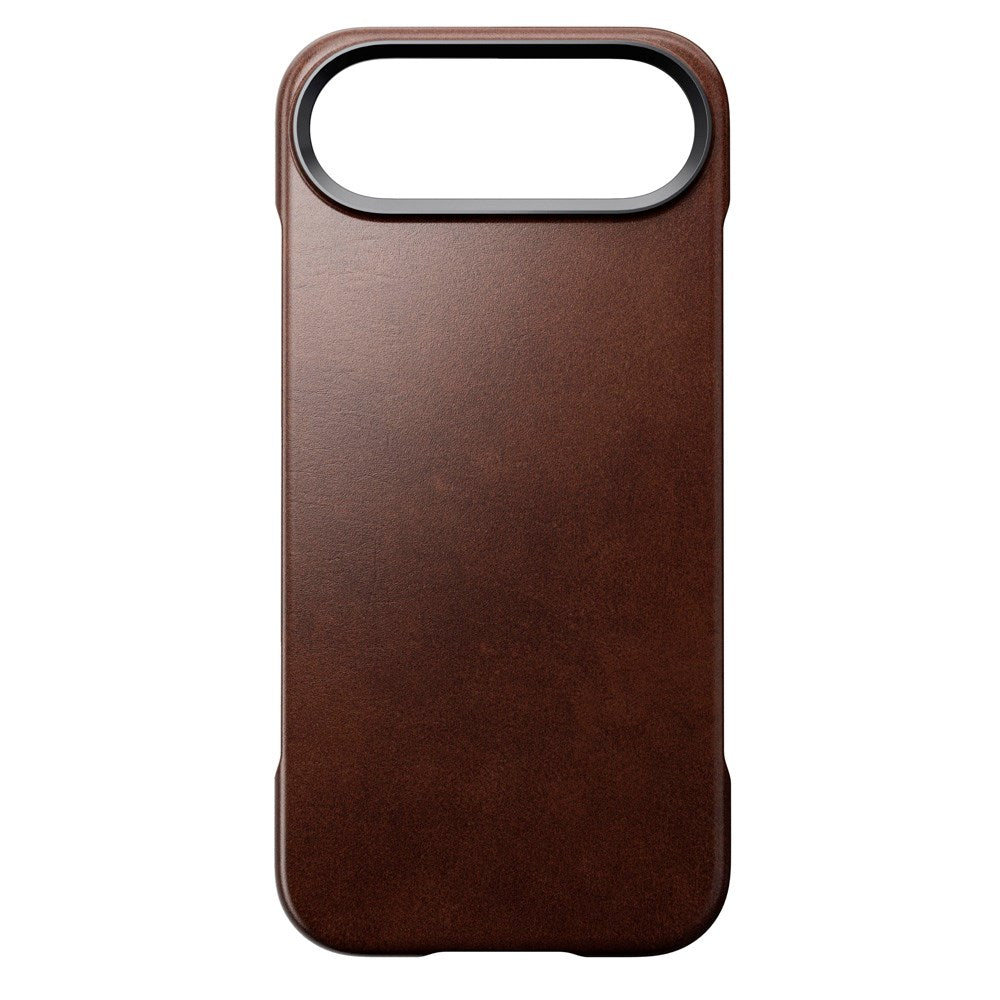 iPhone Air - Nomad Traditional Horween Leather Cover - MagSafe Kompatibel - Rustic Brown