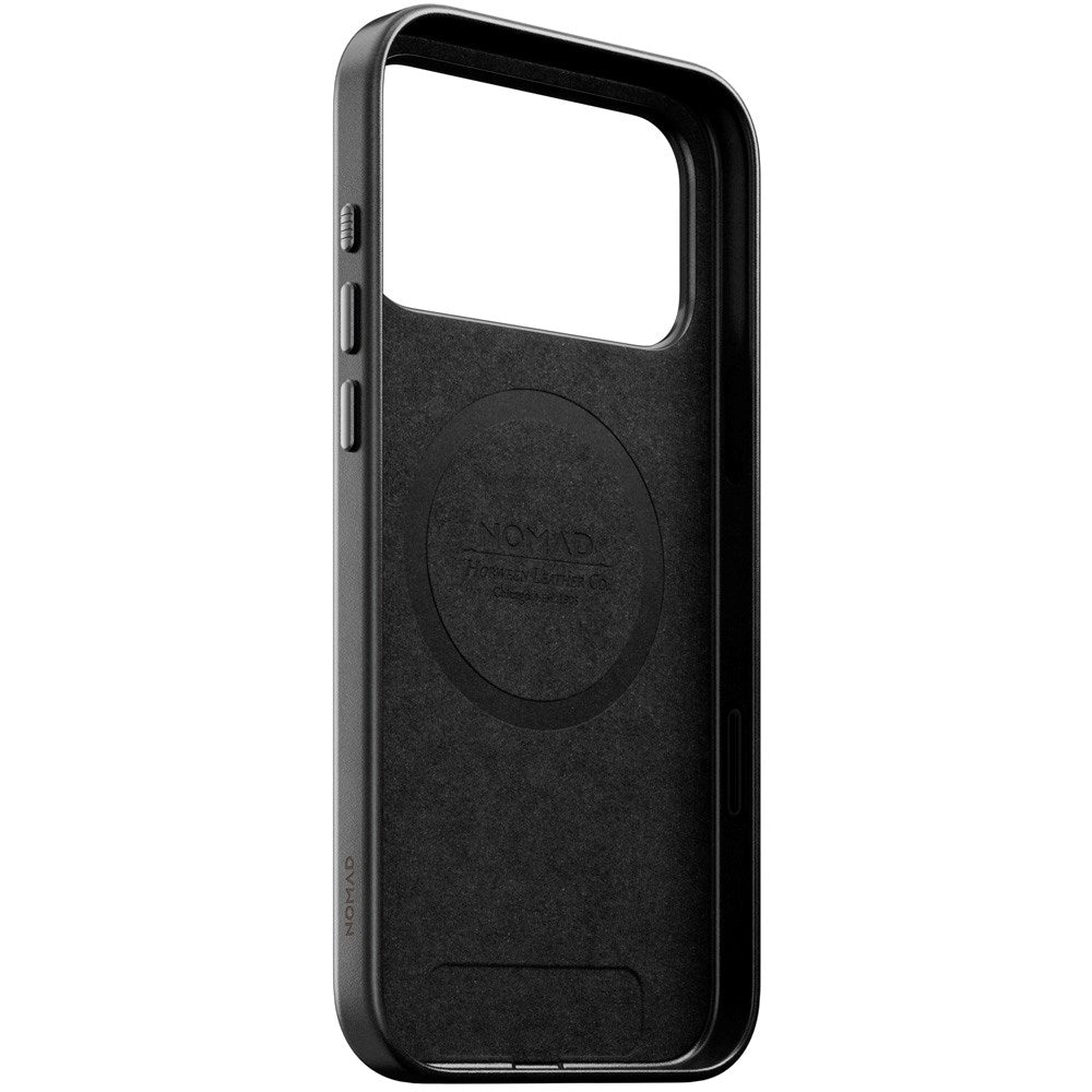 iPhone 17 Pro Max - Nomad Traditional Horween Leather Cover - MagSafe Kompatibel - Black