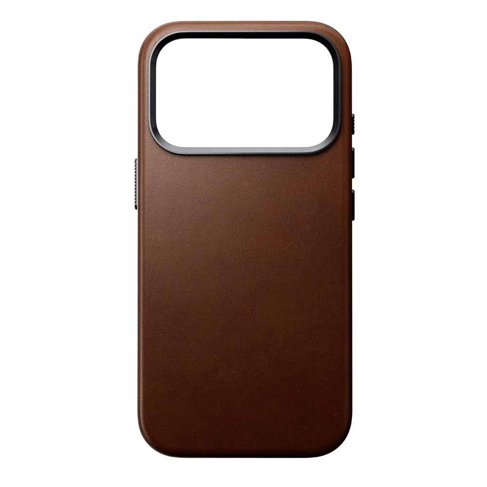iPhone 17 Pro - Nomad Traditional Leather Cover - MagSafe Kompatibel - Brown