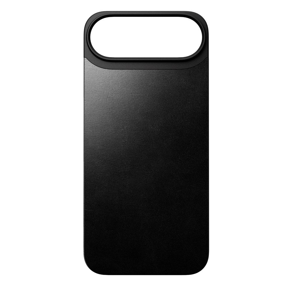 iPhone Air - Nomad Magnetic Horween Leather Back Cover - MagSafe Kompatibel - Black