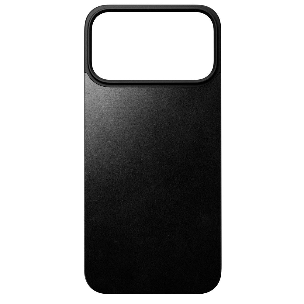 iPhone 17 Pro Max - Nomad Magnetic Horween Leather Back Cover - MagSafe Kompatibel - Black