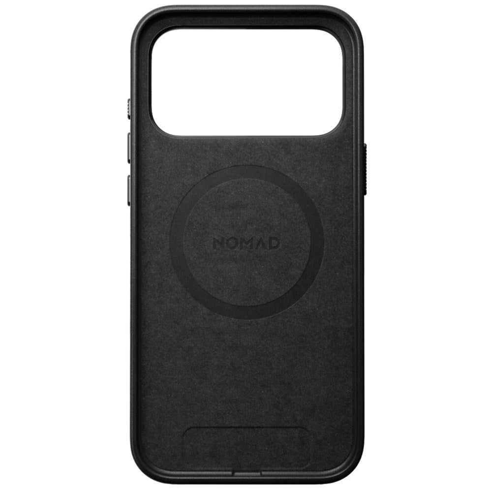 iPhone 18 Pro Nomad Traditional Leather Bagside Cover - MagSafe Kompatibel - Black
